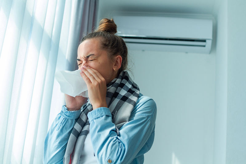 Allergy and breathing issues indoors