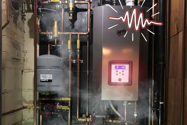 Boiler making unusual noises