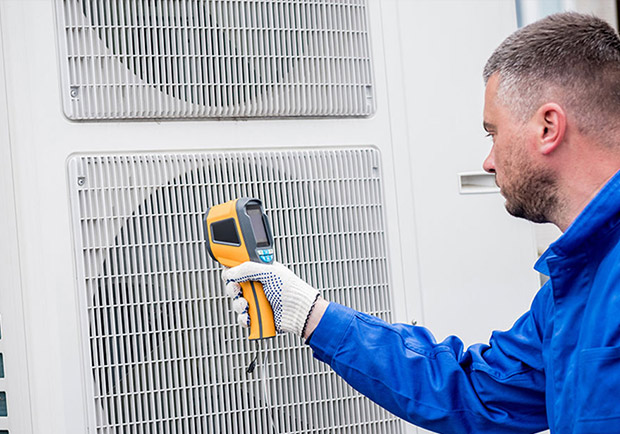Uneven cooling in commercial building