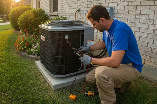 Safety inspection HVAC system