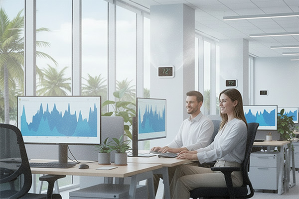 Poor indoor air quality from ventilation system