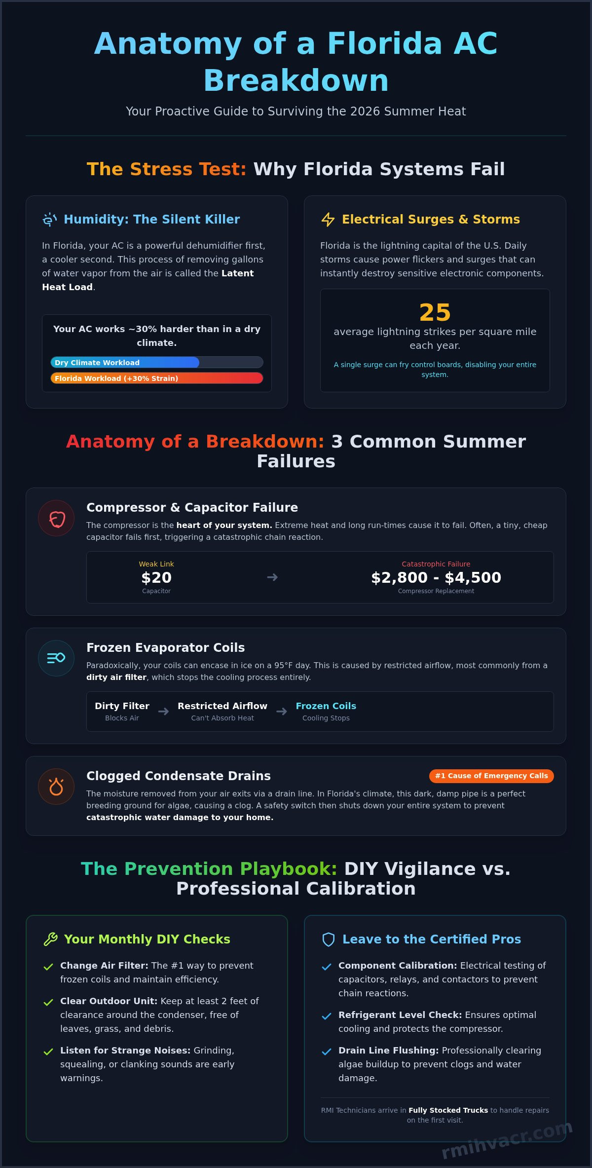 How to Prevent HVAC Breakdown in Summer: The Florida Homeowner’s Guide